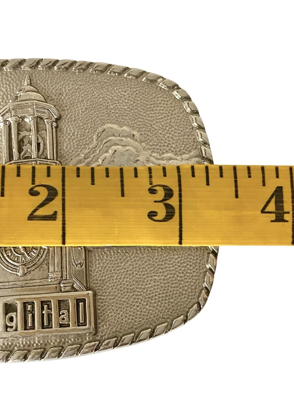 O.C. Tanner Vintage 80s Digital Equipment Corporation Clock Tower Belt Buckle